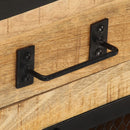 vidaXL tömör nyers mangófa éjjeliszekrény 43 x 30 x 51 cm