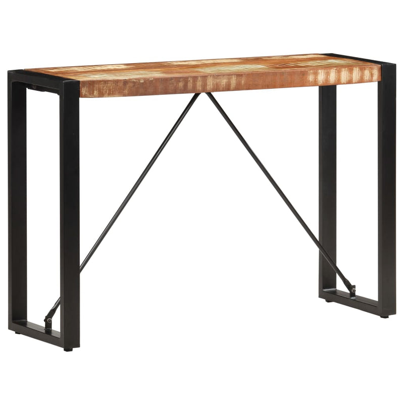 vidaXL tömör újrahasznosított fa tálalóasztal 110 x 35 x 76 cm