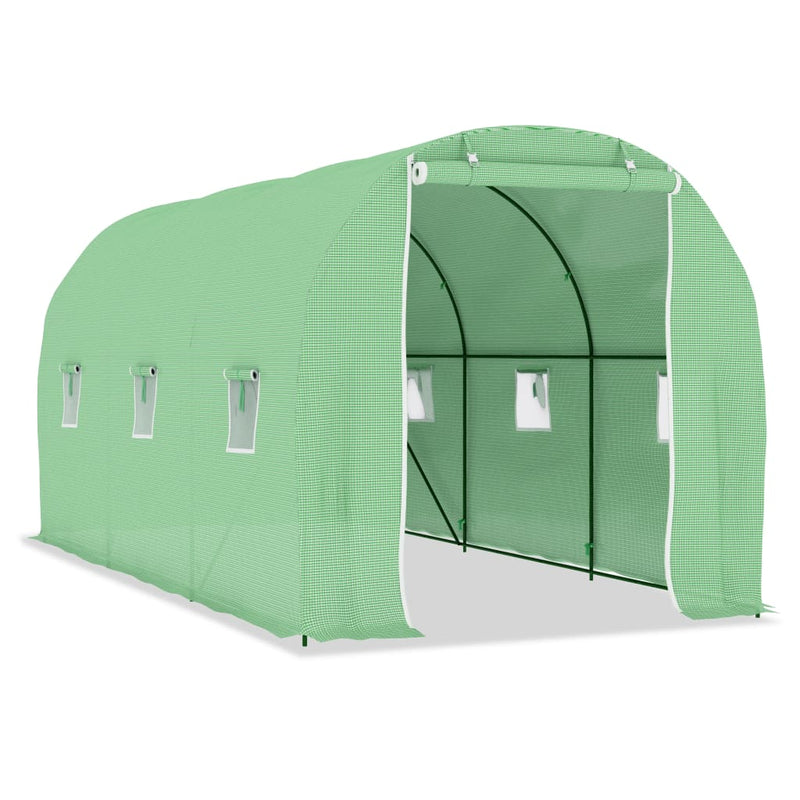 vidaXL melegház 9 m² 4,5 x 2 x 2 m