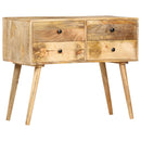 vidaXL tömör mangófa tálalószekrény 85 x 40 x 71 cm