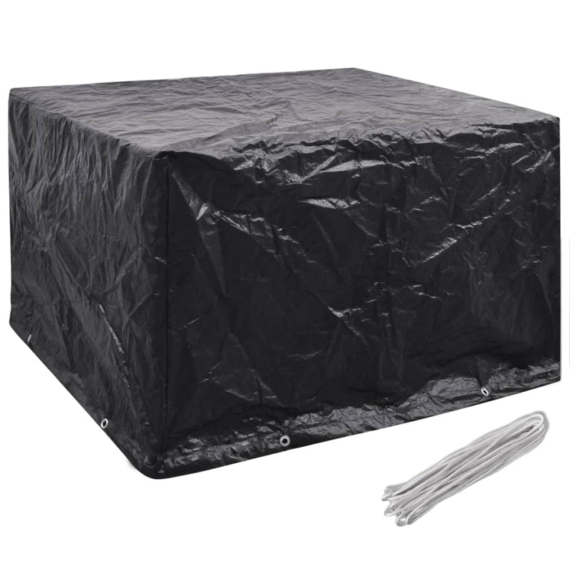 vidaXL 2 db kerti bútor huzat 8 fűzőlyukkal 135 x 135 x 90 cm