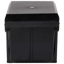 vidaXL lágyan csukódó kihúzható konyhaszekrény szemeteskuka 36 L