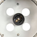 vidaXL háromlábú tömör mangófa állólámpa 140 cm