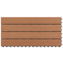 vidaXL 6 darab barna WPC csempe 60 x 30 cm 1 m²