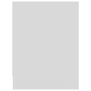 vidaXL fehér szerelt fa éjjeliszekrény 40 x 30 x 40 cm