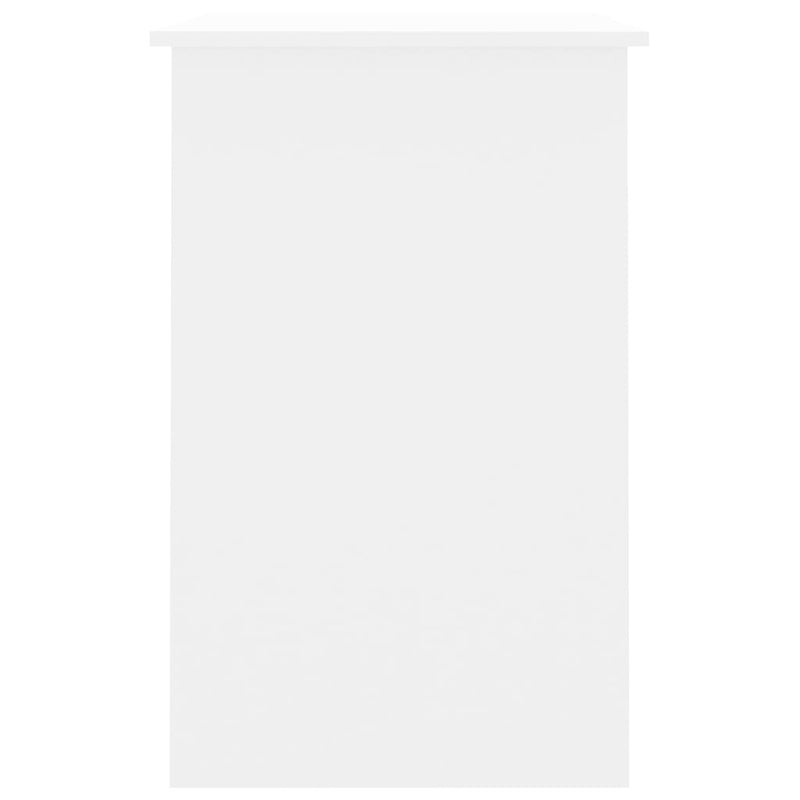 vidaXL fehér szerelt fa íróasztal 100 x 50 x 76 cm