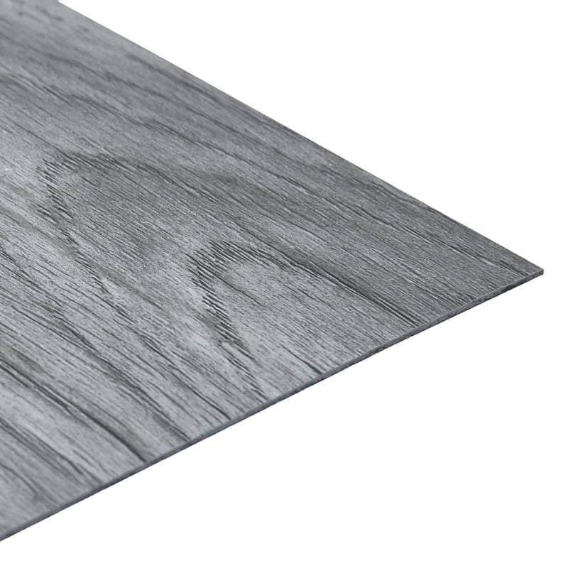 vidaXL világosszürke öntapadó PVC padlólapok 5,11 m²