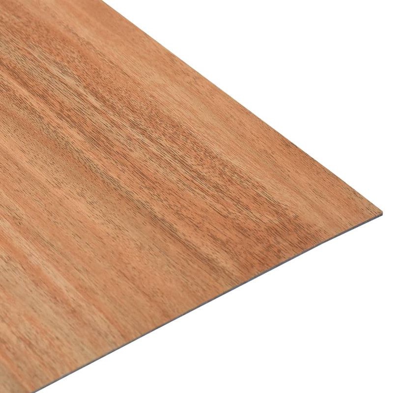 vidaXL natúr öntapadó PVC padlólapok 5,11 m²