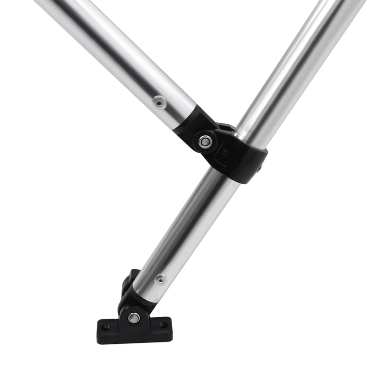 vidaXL fehér háromágú bimini tető 183 x 140 x 137 cm