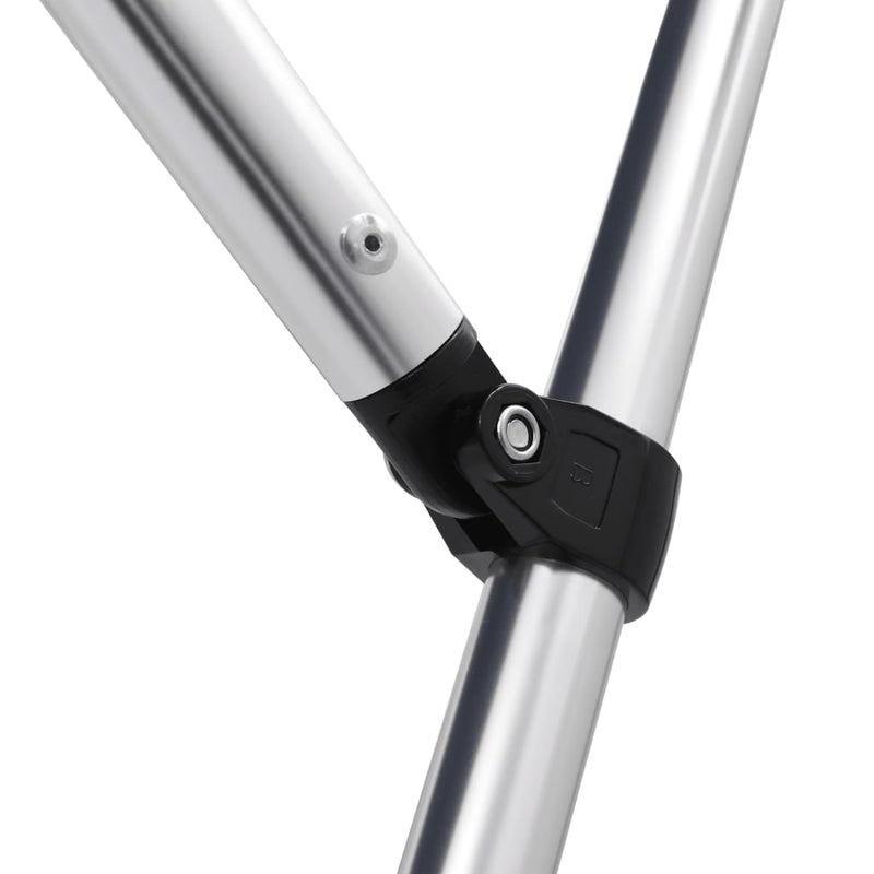vidaXL fehér háromágú bimini tető 183 x 140 x 137 cm