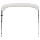 vidaXL fehér háromágú bimini tető 183 x 196 x 137 cm