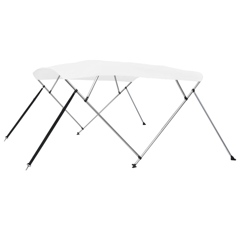 vidaXL fehér négyágú bimini tető 243 x 210 x 137 cm