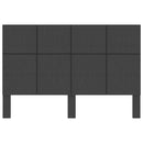 vidaXL sötétszürke szövet fejvég 180 x 200 cm