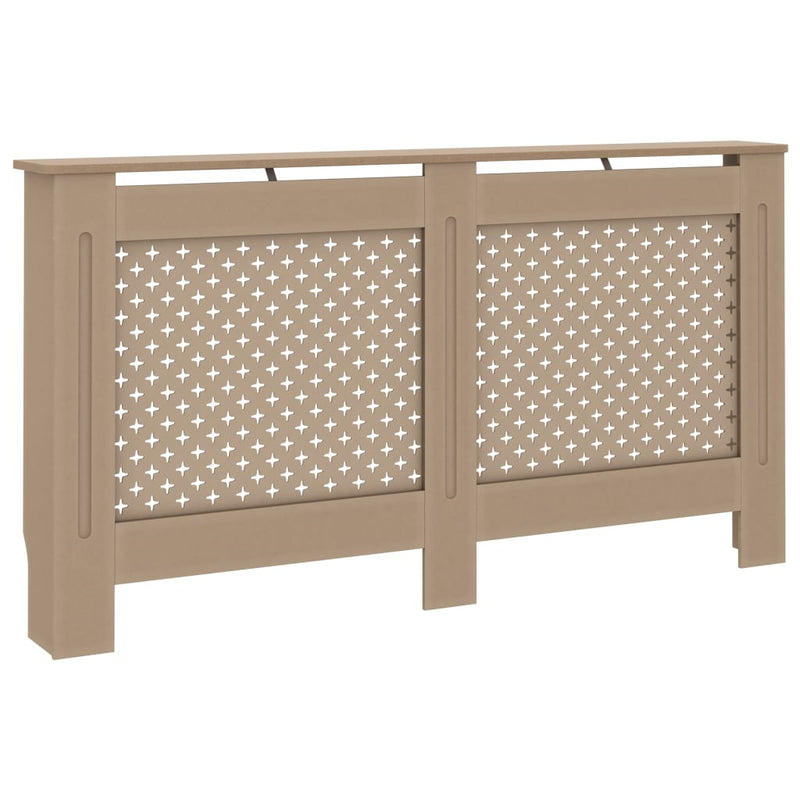 vidaXL MDF radiátorburkolat 152 x 19 x 81,5 cm