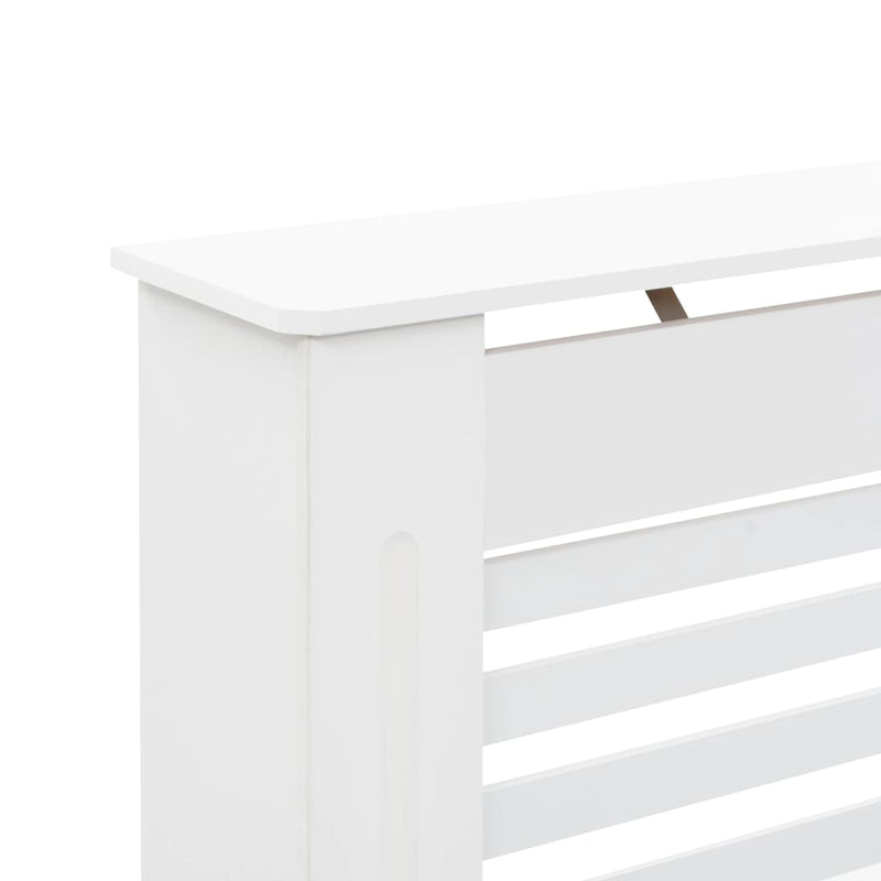 vidaXL 2 db fehér MDF radiátorburkolat 112 x 19 x 81,5 cm