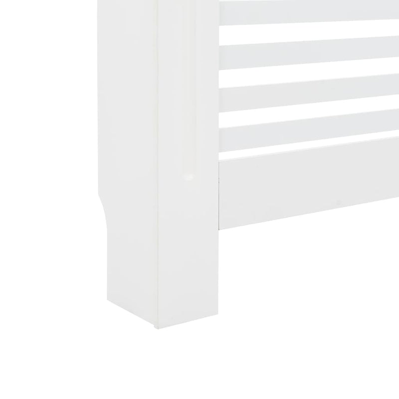 vidaXL 2 db fehér MDF radiátorburkolat 112 x 19 x 81,5 cm