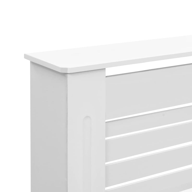 vidaXL 2 db fehér MDF radiátorburkolat 152 x 19 x 81,5 cm
