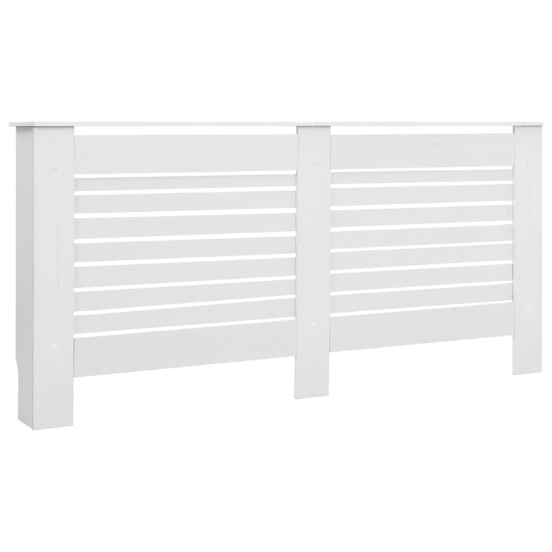 vidaXL 2 db fehér MDF radiátorburkolat 172 x 19 x 81,5 cm