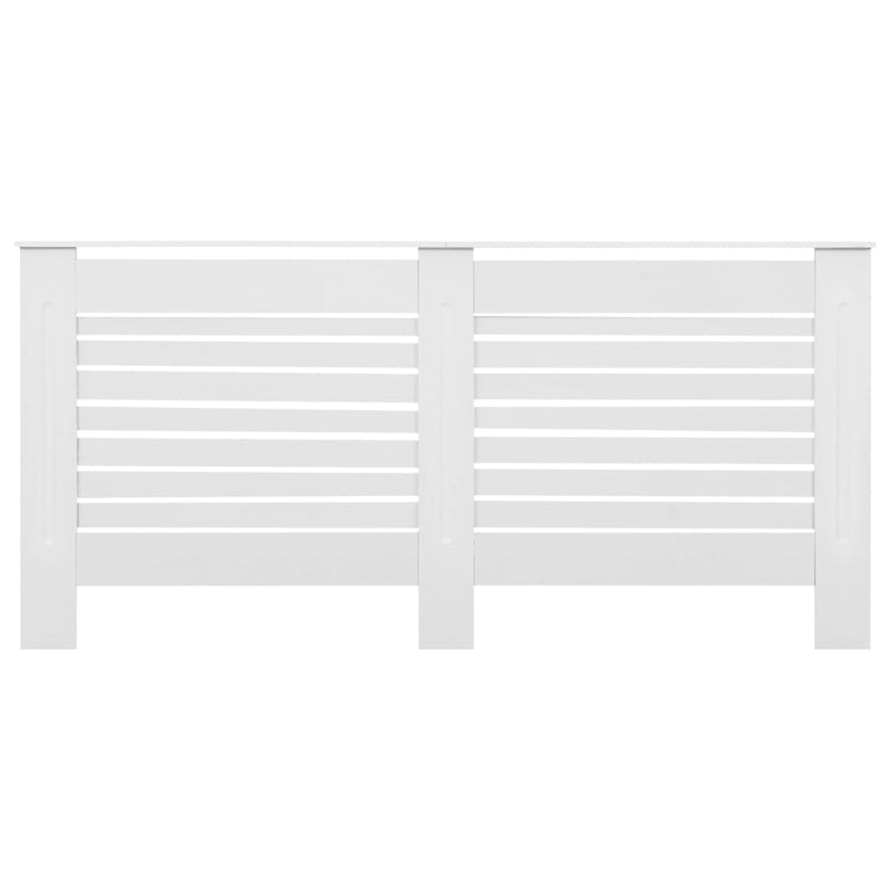 vidaXL 2 db fehér MDF radiátorburkolat 172 x 19 x 81,5 cm