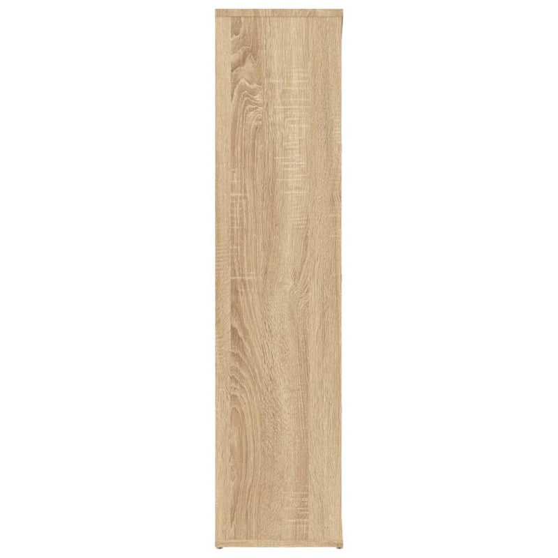 vidaXL sonoma tölgy színű szerelt fa könyvszekrény 50x25x106 cm