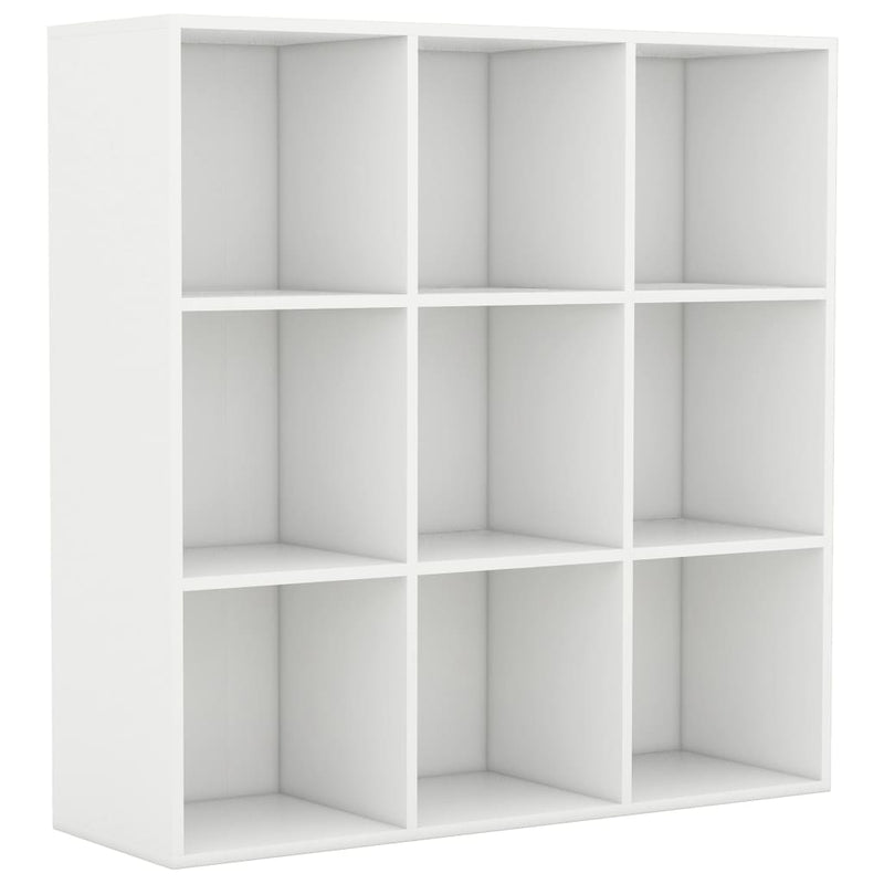 vidaXL fehér szerelt fa könyvszekrény 98 x 29 x 97,5 cm