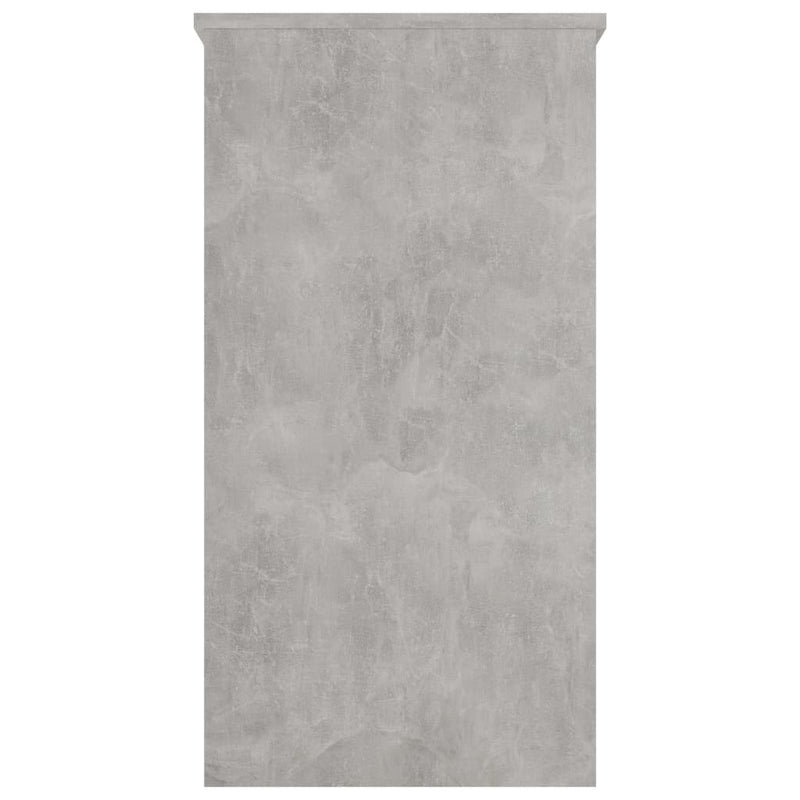 vidaXL betonszürke szerelt fa íróasztal 80 x 40 x 75 cm