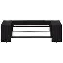 vidaXL 3 részes fekete polyrattan kerti ülőgarnitúra