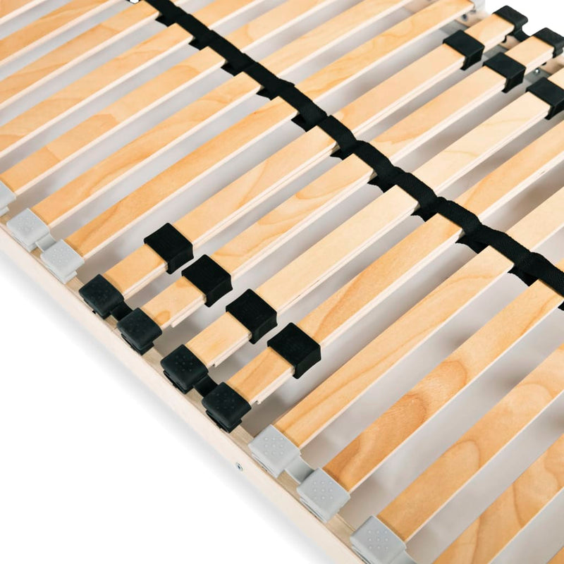 vidaXL 2 db 7 zónás 28 léces ágyrács 80 x 200 cm