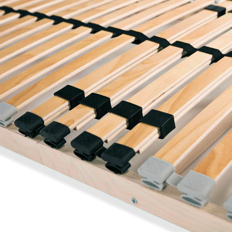 vidaXL 2 db 7 zónás 28 léces ágyrács 80 x 200 cm