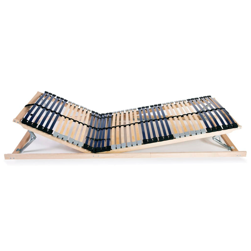 vidaXL 2 db 7 zónás 42 léces ágyrács 80 x 200 cm