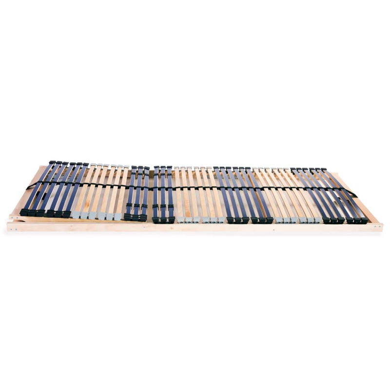 vidaXL 2 db 7 zónás 42 léces ágyrács 90 x 200 cm