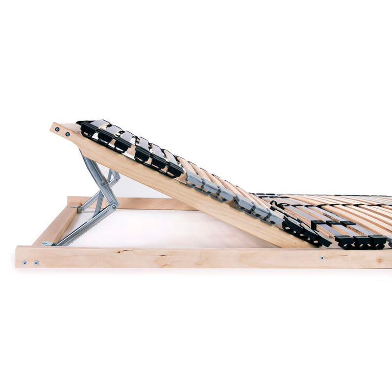 vidaXL 2 db 7 zónás 42 léces ágyrács 90 x 200 cm