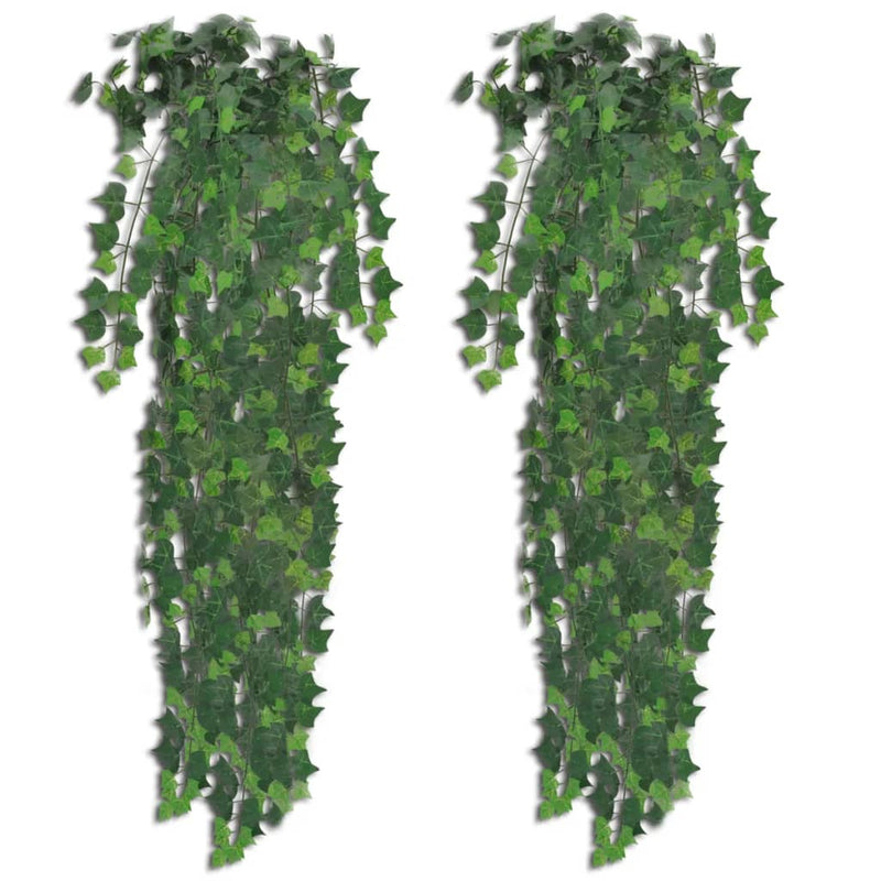 vidaXL 4 db zöld műborostyán 90 cm