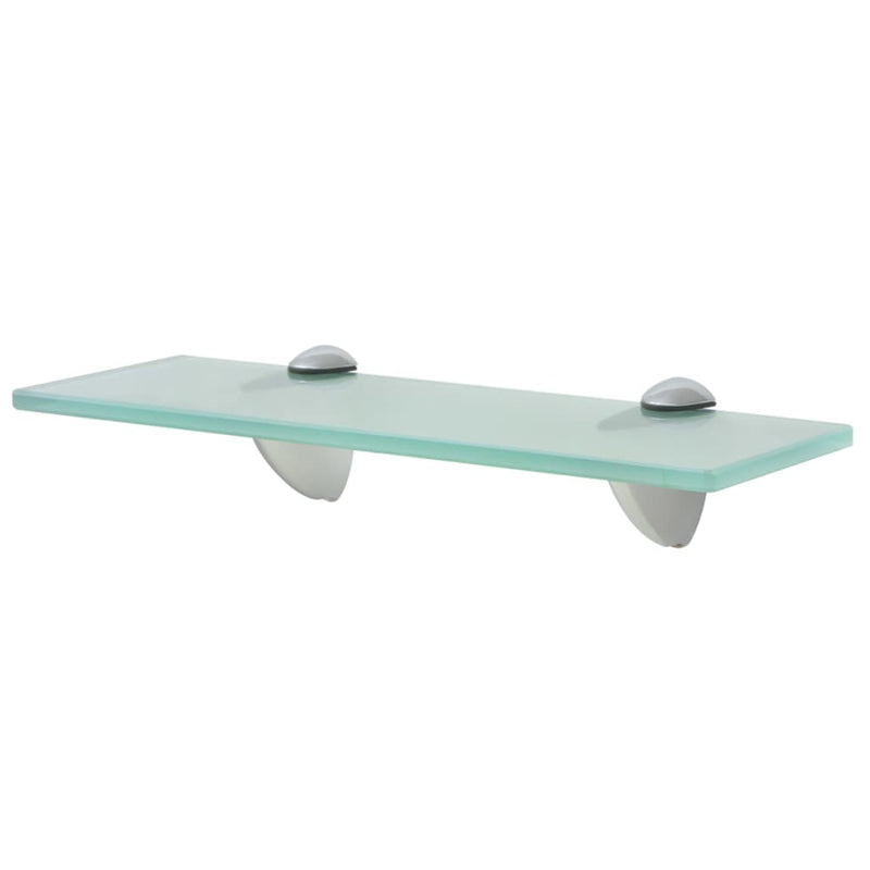 vidaXL 2 db lebegő üvegpolc 30 x 10 cm 8 mm