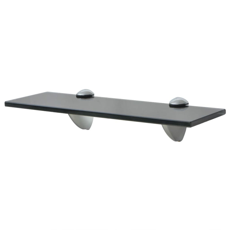 vidaXL 2 db lebegő üvegpolc 30 x 10 cm 8 mm
