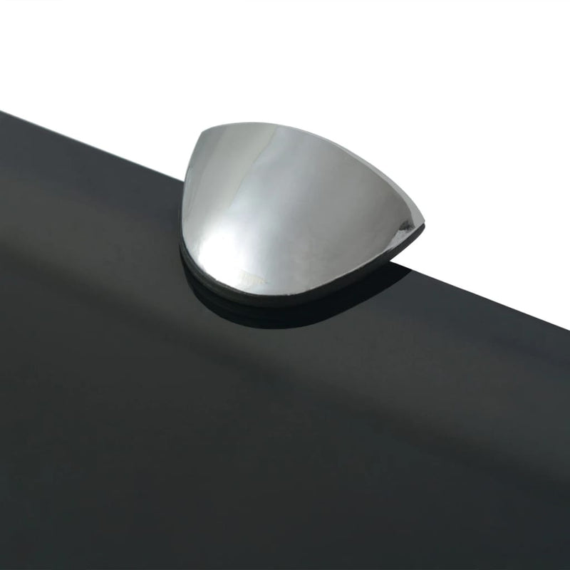 vidaXL 2 db lebegő üvegpolc 50 x 10 cm 8 mm