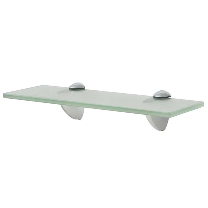 vidaXL 2 db lebegő üvegpolc 30 x 10 cm 8 mm