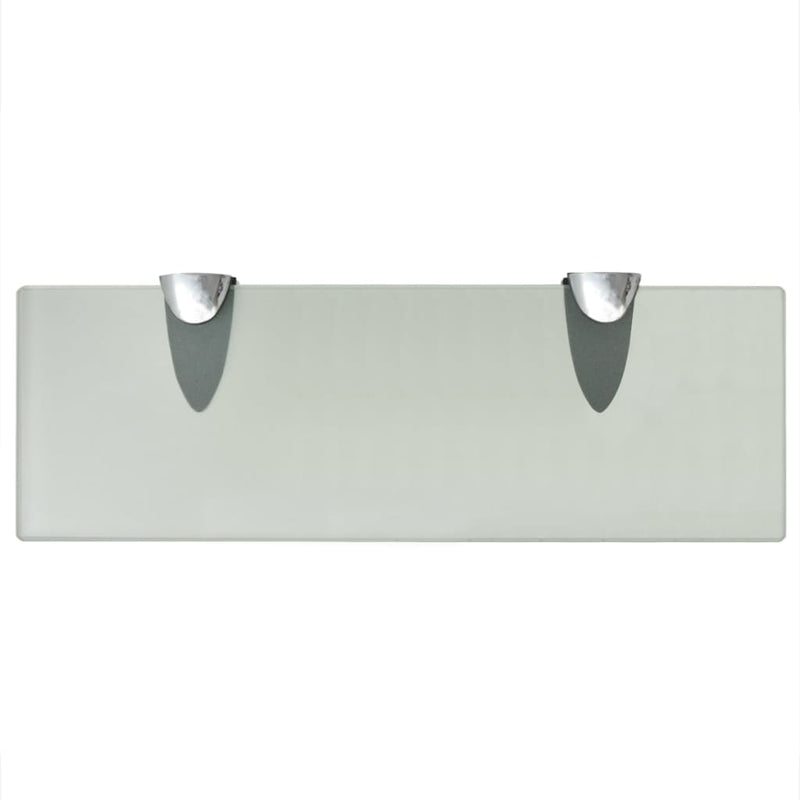 vidaXL 2 db lebegő üvegpolc 30 x 10 cm 8 mm