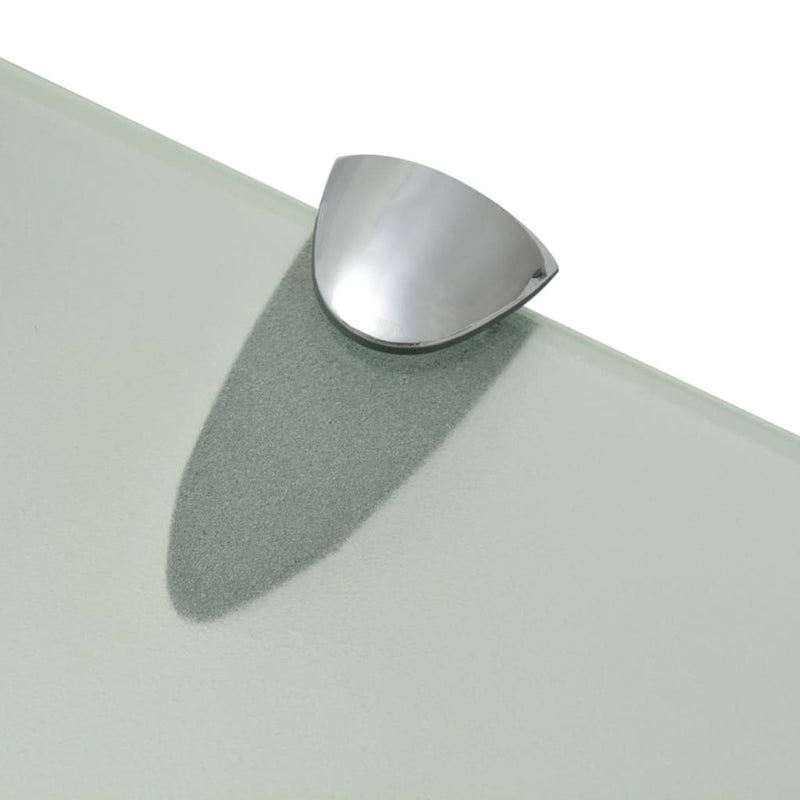 vidaXL 2 db lebegő üvegpolc 70 x 10 cm 8 mm
