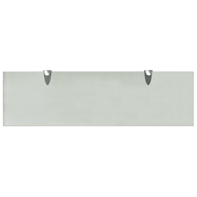 vidaXL 2 db lebegő üvegpolc 70 x 20 cm 8 mm