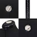 vidaXL női fekete állítható próbababa M-es méret 40-46