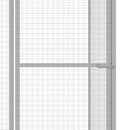 vidaXL horganyzott acél macskaketrec 1,5 x 1,5 x 1,5 m