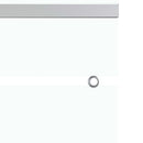 vidaXL ezüst ESG üveg és alumínium tolóajtó puha ütközőkkel 76x205 cm