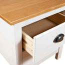 vidaXL Hill 2 db tömör fenyőfa éjjeliszekrény 46 x 35 x 49,5 cm