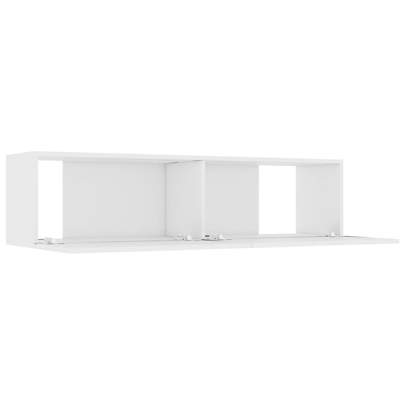 vidaXL fehér forgácslap TV-szekrény 120 x 30 x 30cm