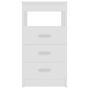 vidaXL fehér szerelt fa fiókos szekrény 40 x 50 x 76 cm