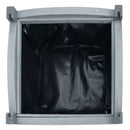 vidaXL 2 db tömör fenyőfa kerti magaságyás 30 x 30 x 30 cm