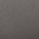 vidaXL világosszürke szövet hintaszék