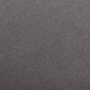 vidaXL világosszürke szövet hintaszék