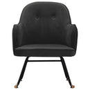 vidaXL sötétszürke bársony hintaszék